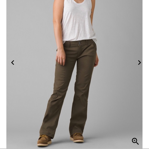 Prana Pants - Prana size 12 regular length Halle hiking pants in slate green